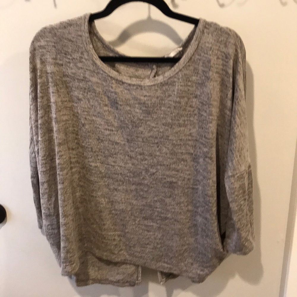 Top with button back